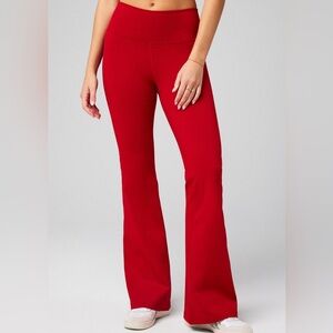 Fabletics Red Boot Cut Pants